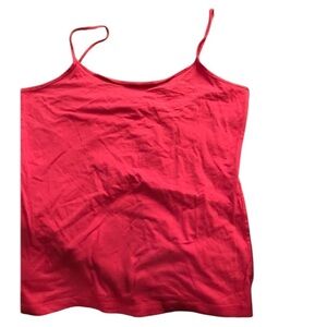 Ann Taylor Loft size XL pink stretch adjustable camisole